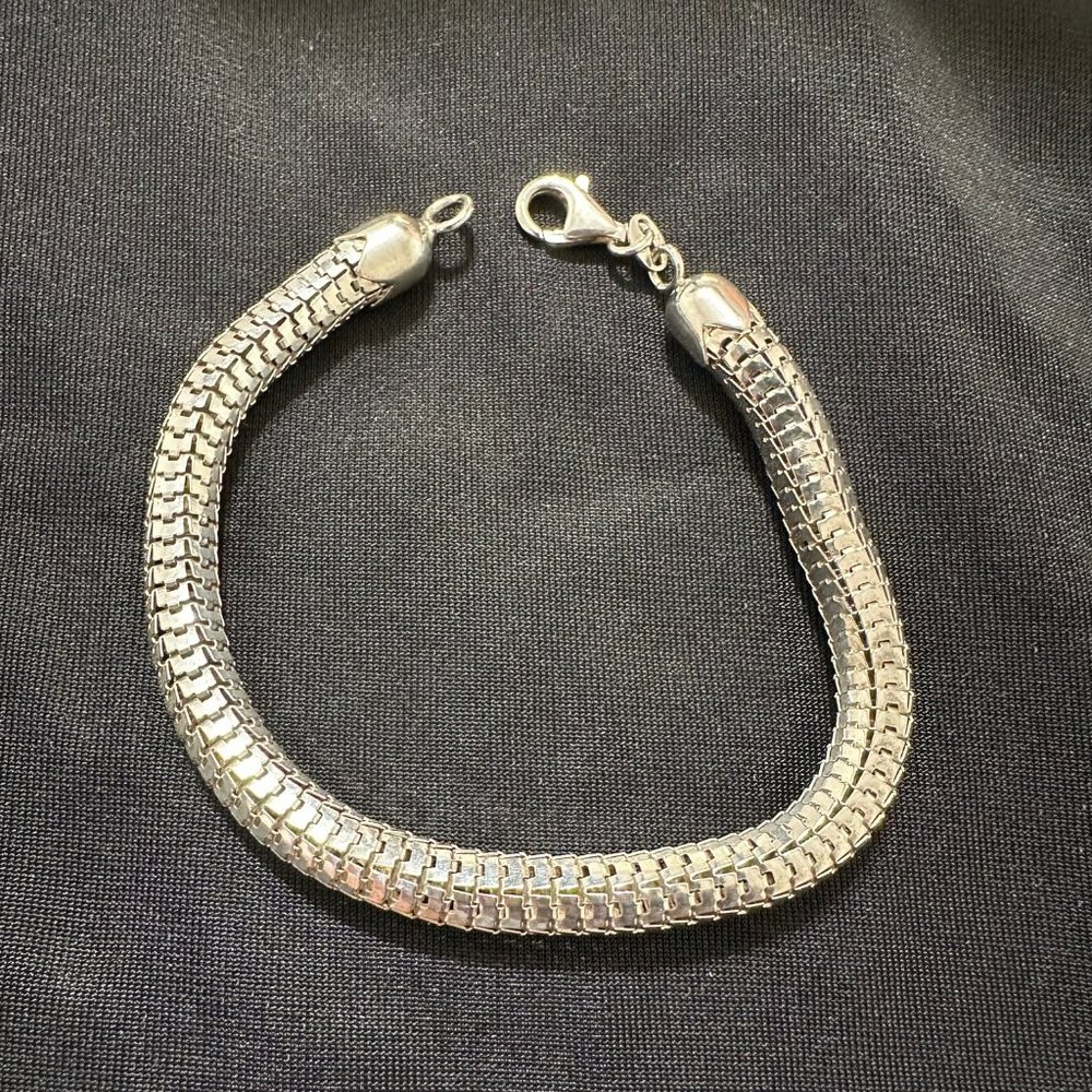 925 Italy Rope Bracelet 7.5”